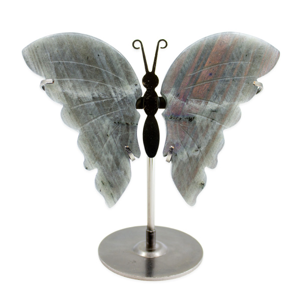 Labradorite Butterfly on Stand - Image 2
