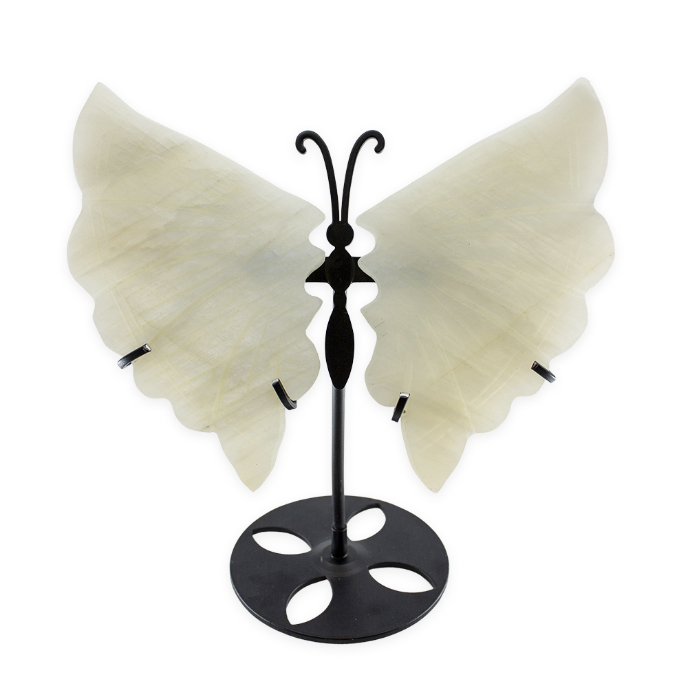 Moonstone Butterfly on Stand - Image 2