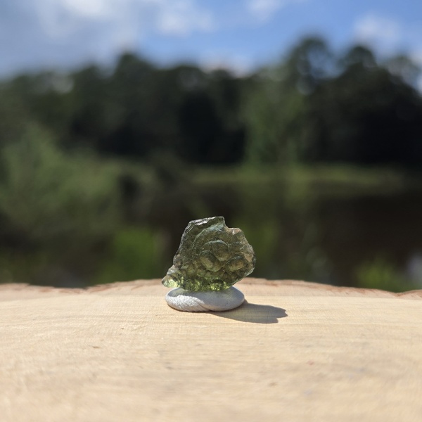 Moldavite w/ Certificate of Authenticity and Reiki Attunement - Image 3