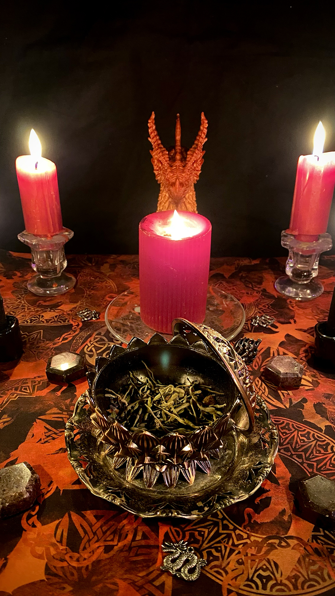 Red Dragon Luck Super Moon Ceremony - Gather the luck of the Red Dragon and the magic of the Cosmos for good health and prosperity - Image 4