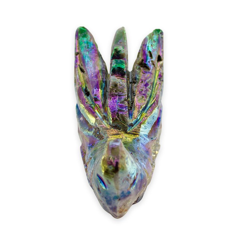 Sphalerite Aura Dragon Head Crystal - Image 3