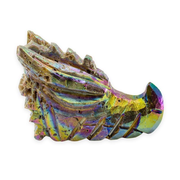 Sphalerite Aura Dragon Head Crystal - Image 2