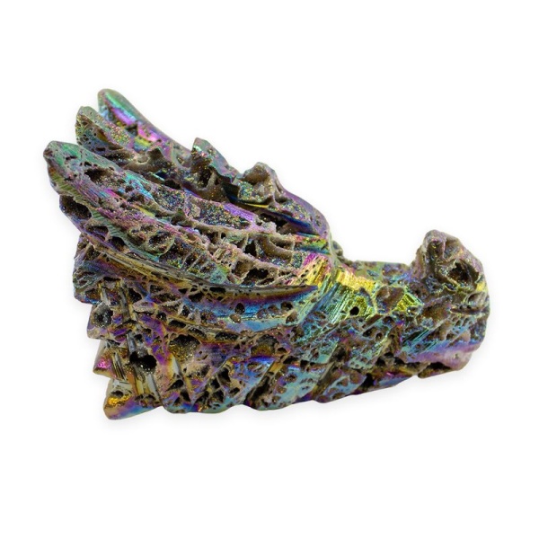 Sphalerite Aura Dragon Head Crystal - Image 2