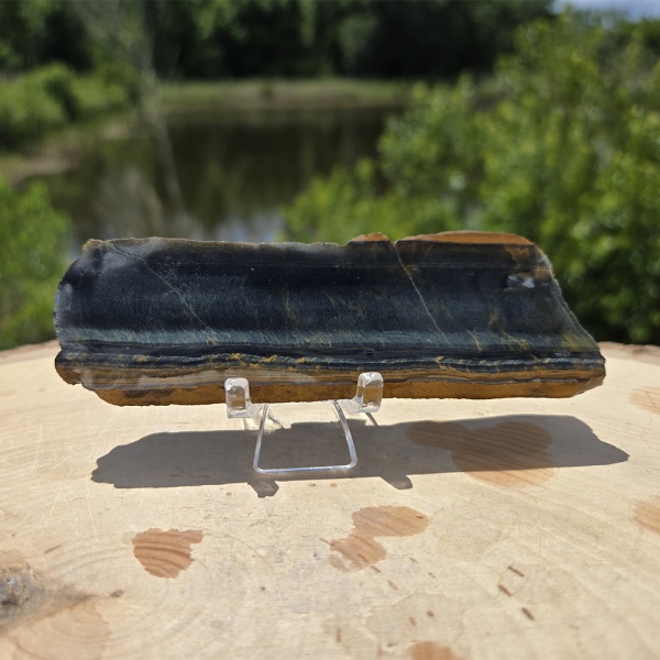Blue Tiger's Eye Altar Stone - Image 2