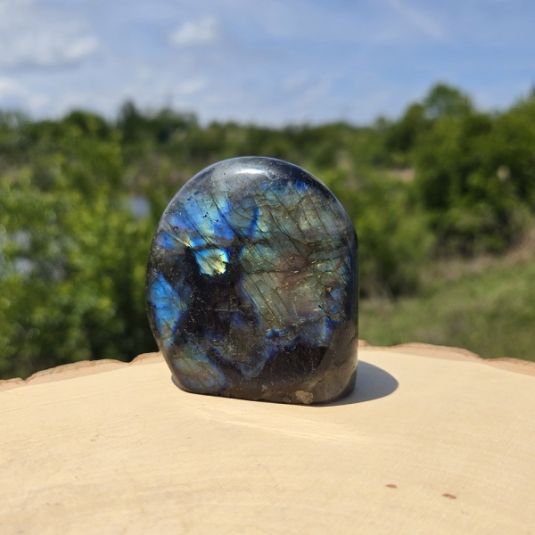 SWAN Comet–Charged Labradorite Polished Freeform - Limited Edition • Once-in-a-Million-Years Infusion - Image 2