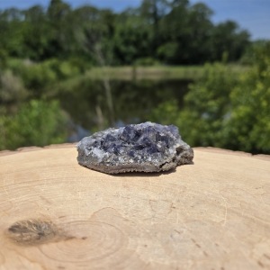 Purple Rain Fluorite Cluster