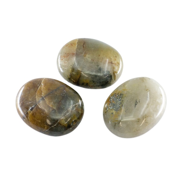 Golden Healer Pyrite Palm Stone - Image 4