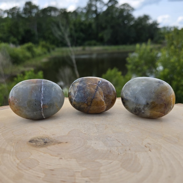 Golden Healer Pyrite Palm Stone
