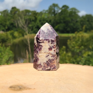 Lepidolite Point