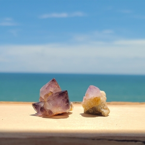 Spirit Quartz Crystal Pair