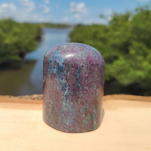 Ruby, Zoisite, Blue Kyanite Display Piece