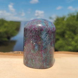 Ruby, Zoisite, Blue Kyanite Display Piece