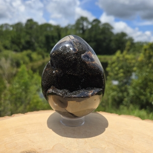 Septarian Druzy Egg