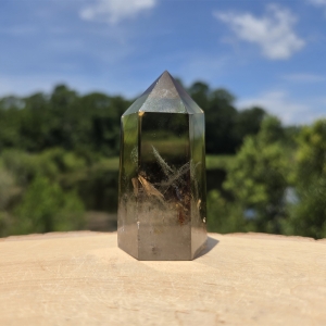 Citrine Tower with Phantom and Rainbow