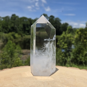 Clear Quartz Tower