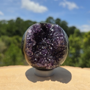 Amethyst Druzy Sphere