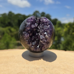 Amethyst Druzy Sphere