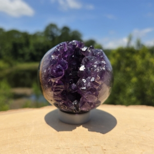 Amethyst Druzy Sphere