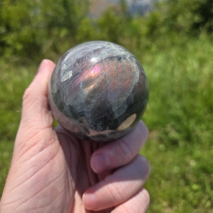 Sunset Labradorite Sphere (64mm)