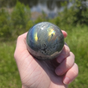 Sunset Labradorite Sphere (58mm)