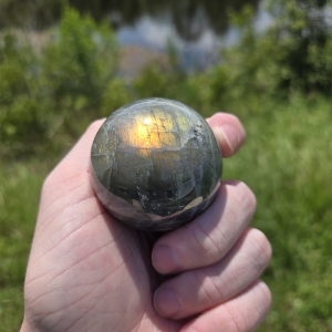 Sunset Labradorite Sphere (50mm)