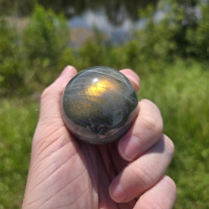 Sunset Labradorite Sphere (47mm)