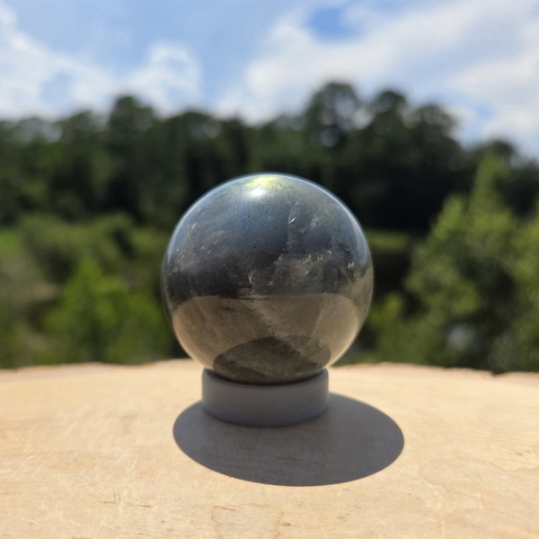 Sunset Labradorite Sphere (43mm) - Image 2