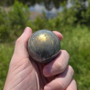 Sunset Labradorite Sphere (43mm)