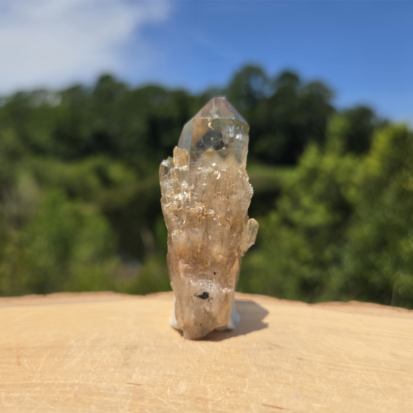 Citrine Cathedral with Rainbow