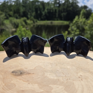 Black Obsidian Bat