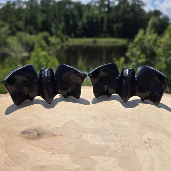 Black Obsidian Bat