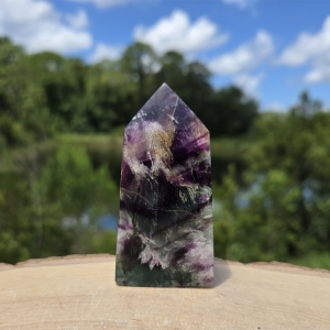 Feather Fluorite Tower