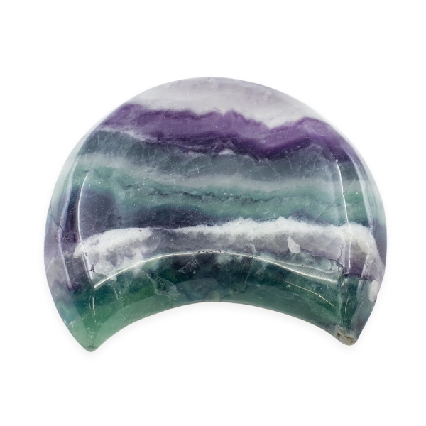 Rainbow Fluorite Moon Bowl - Image 2