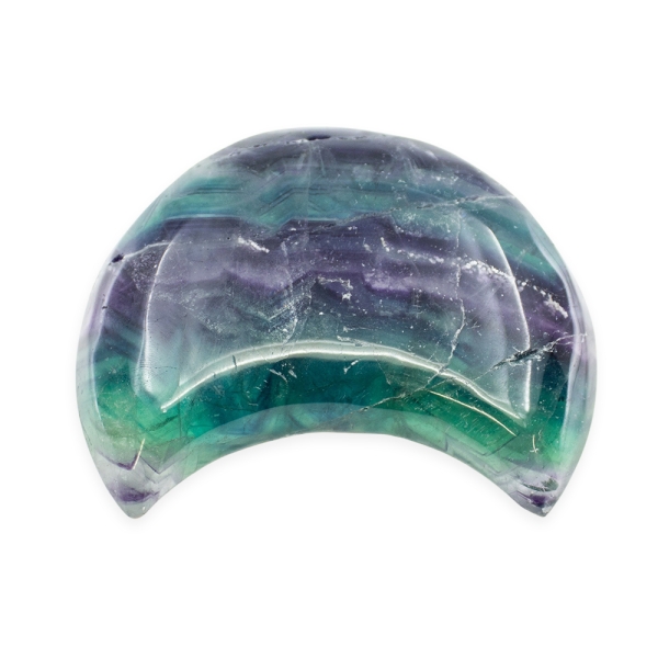 Rainbow Fluorite Moon Bowl - Image 3