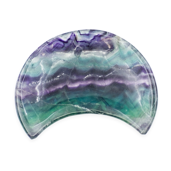 Rainbow Fluorite Moon Bowl - Image 2