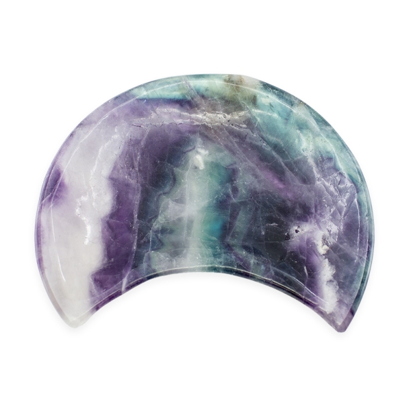 Rainbow Fluorite Moon Bowl - Image 3