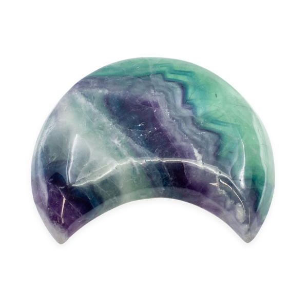 Rainbow Fluorite Moon Bowl - Image 3