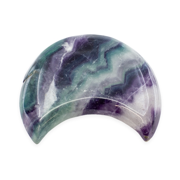 Rainbow Fluorite Moon Bowl - Image 3