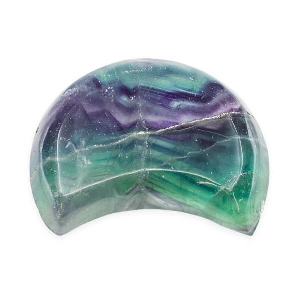 Rainbow Fluorite Moon Bowl - Image 3