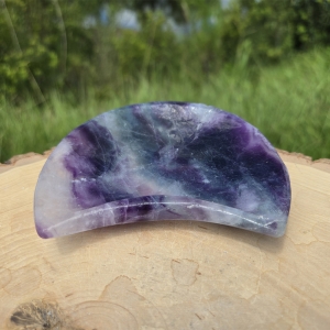 Rainbow Fluorite Moon Bowl