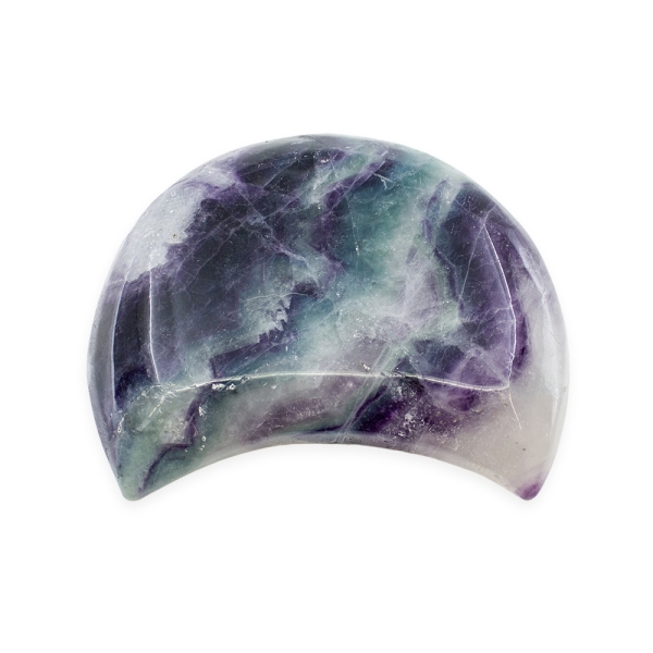 Rainbow Fluorite Moon Bowl - Image 3