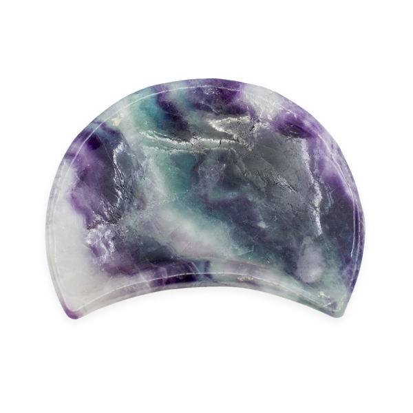 Rainbow Fluorite Moon Bowl - Image 2