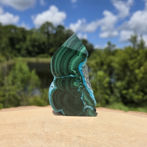 Malachite Chrysocolla Tower
