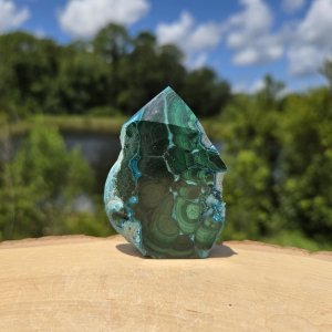 Malachite Chrysocolla Tower