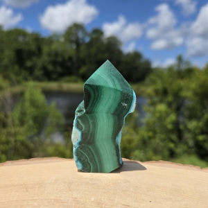 Malachite Chrysocolla Tower