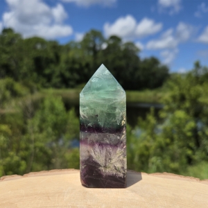 Feather Fluorite Tower