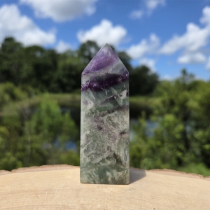 Feather Fluorite Tower