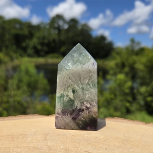 Feather Fluorite Tower