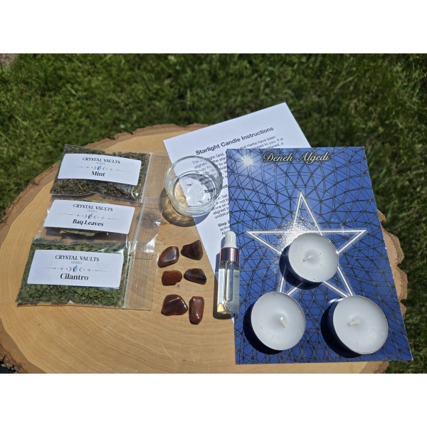 Deneh Algedi Starlight Ritual Candle Kit