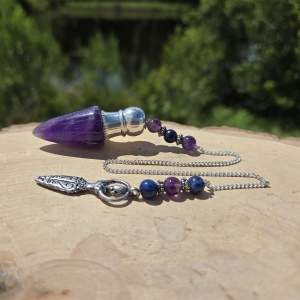 Amethyst Chamber Pendulum